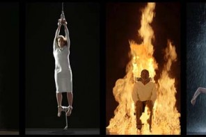Bill Viola Martyrs - Earth, Air, Fire, Water (2014)