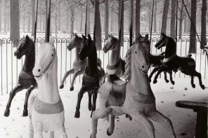 I GIARDINI DI TUILERIES_ PARIGI 1950 COPYRIGHT IZIS BIDERMANAS